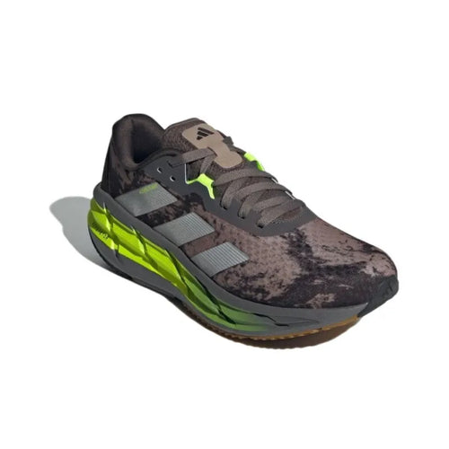 Adi_das ADISTAR 3 Anti-Slip + Abrasion-Resistant Low-Top Casual Running Shoes for Men, Gray, Black