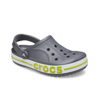 Cr_ocs Bayaband Clogs Slate Grey Lime Punch