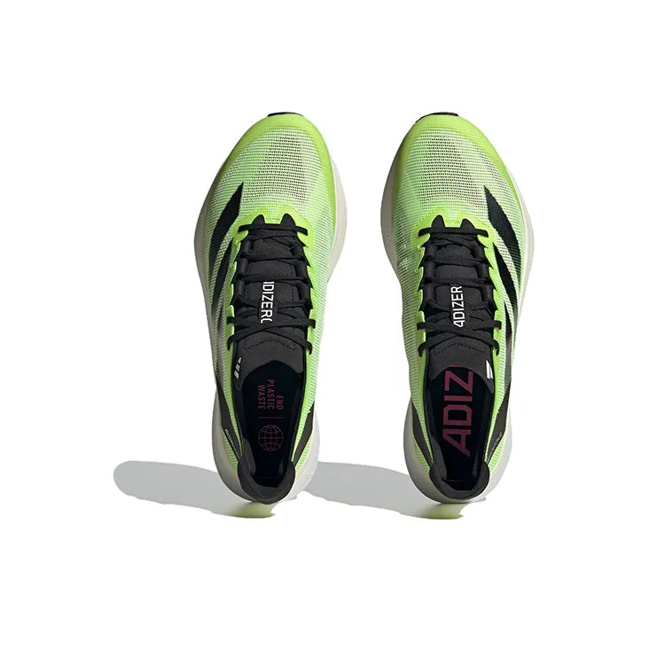 Adi_das adizero Boston 12 Lucid Lemon Cloud White