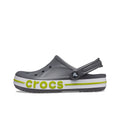 Cr_ocs Bayaband Clogs Slate Grey Lime Punch