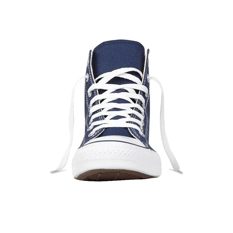 Conv_erse Chu_ck Tay_lor All Star Chuck Taylor Classic Colors: Wear-resistant and lightweight design, high-top canvas shoes for men and women, Marine Blue