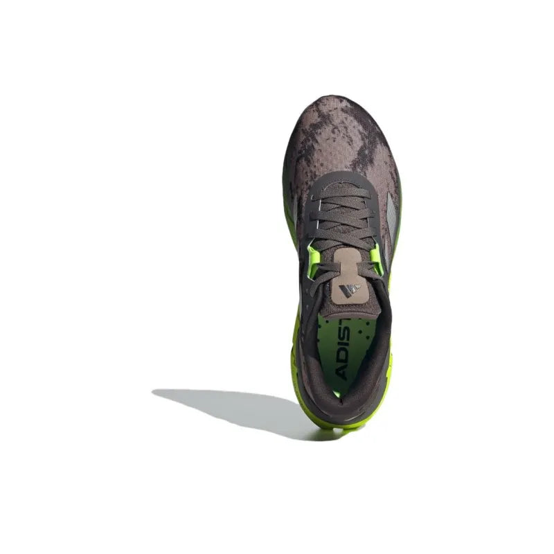 Adi_das ADISTAR 3 Anti-Slip + Abrasion-Resistant Low-Top Casual Running Shoes for Men, Gray, Black