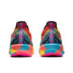 Asi_cs Noosa Tri 15 cushioning, abrasion resistance, and elasticity low-top training running shoe for men, yellow, pink, and blue.