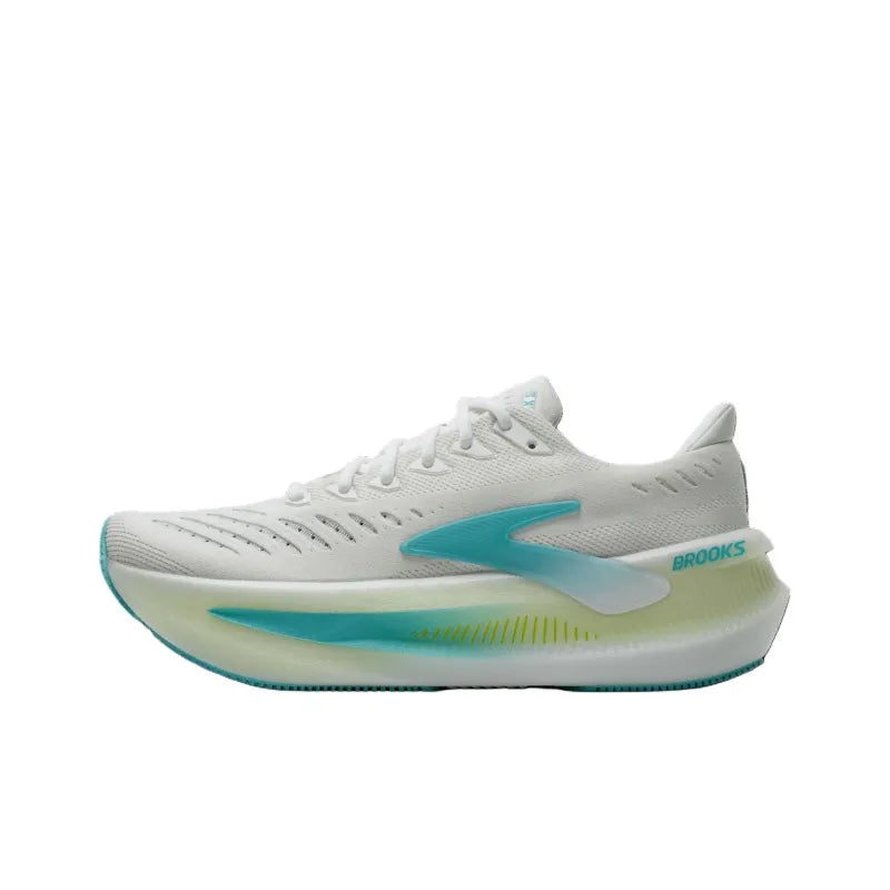 Bro_oks Glycerin Max 2 Breathable Running Shoes for Men, White