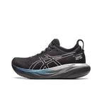Asi_cs Gel Nimbus 25 Reflective Rubber Low-Top Casual Running Shoes men's Black Blue