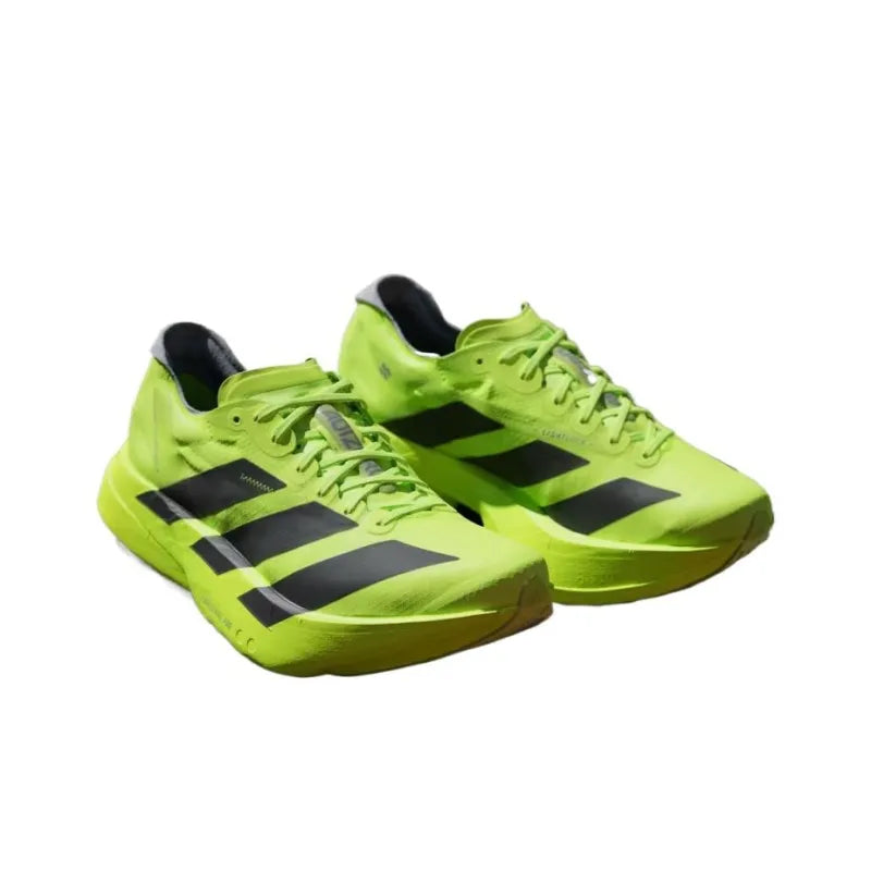 Adi_das Adizero Adios Pro 4 Breathable Low-Top Casual Running Shoes for men Green Black