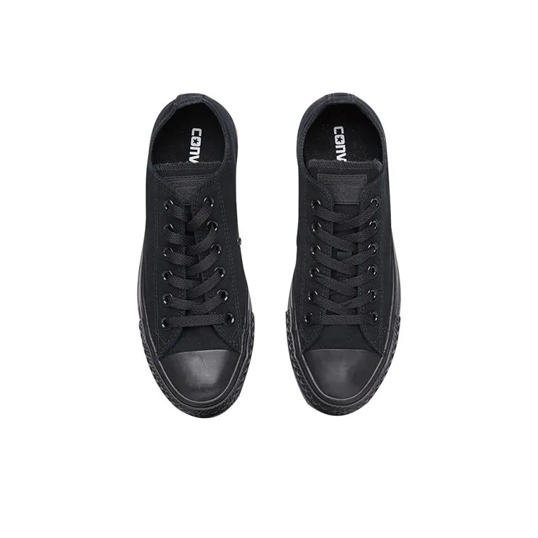 Conv_erse Chu_ck Tay_lor All Star Black Warrior Abrasion-Resistant Low-Top Canvas Shoes Unisex Black